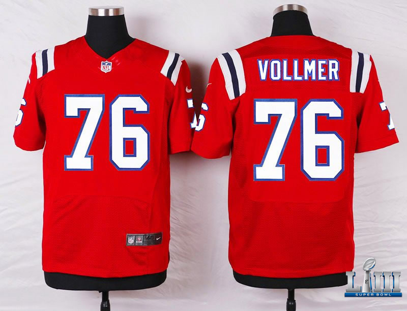 2019 New England Patriots Super Bowl LIII elite Jerseys-029